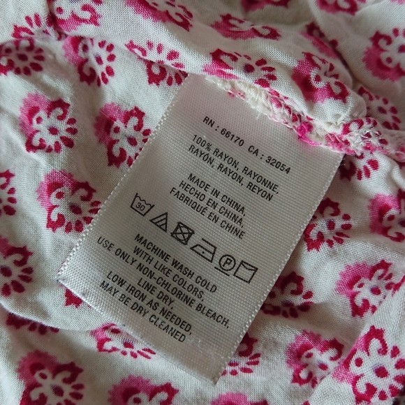 Anthropologie Maeve Laiken Henley In Motif Tunic Top size 8 - Picture 12 of 16